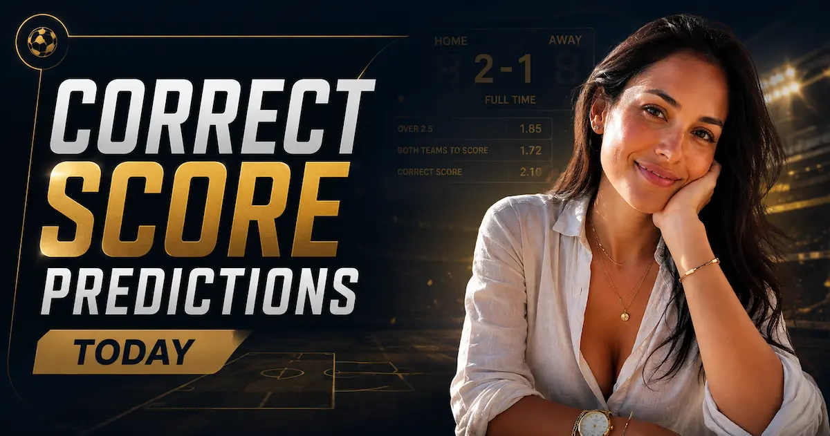 Correct Score Predictions